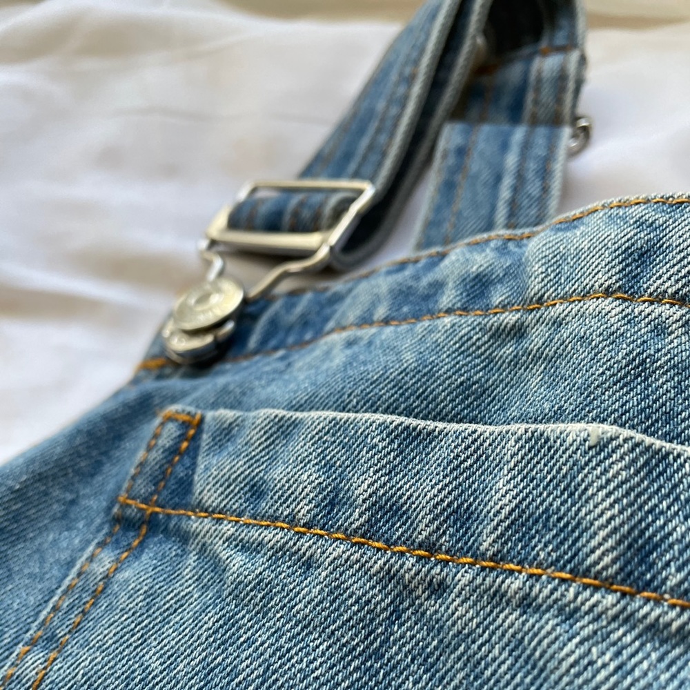 Forever 21 SMALL skirt denim overalls